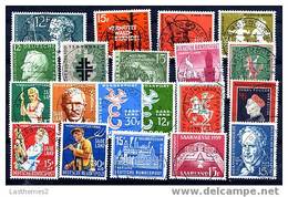 SARRE Yvert 411 à 430 OBLITERES, 20 Valeurs, Années 1958 Et 1959 - Used Stamps