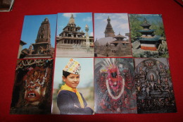 Lot 42 Nepal 's Postcards Years 60.70.80.90 Look At All - Népal