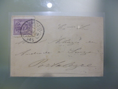 1884/87 D.LUIS I. DE FRENTE - Lettres & Documents