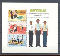 Barbuda - 1977 Scouts Block MNH__(THB-290) - Barbuda (...-1981)