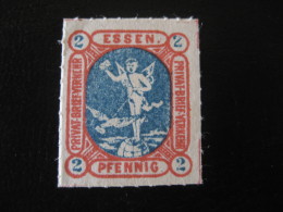 ESSEN Michel 25 (Cat. 1999: 6 Eur) PRIVATE Stamp Local Postal Service Germany - Private & Lokale Post