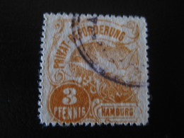 HAMBURG Hammonia II Michel 12 (d. 14) PRIVATE Stamp Local Postal Service Germany - Private & Local Mails