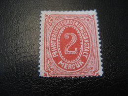 HEIDELBERG Arnold Mercur 2 Pf PRIVATE Stamp Local Postal Service Germany - Postes Privées & Locales