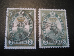 LEIPZIG Lipsia Michel 11 A/b PRIVATE Stamp Local Postal Service Germany - Private & Lokale Post