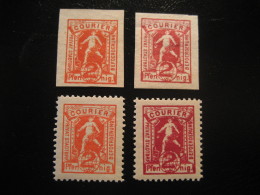 MAGDEBURG Courier Michel 7 A+ B (perf. + Imperf.) PRIVATE Stamp Local Postal Service Germany - Private & Lokale Post