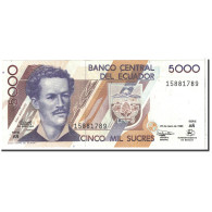 Billet, Équateur, 5000 Sucres, 1999, 1999-03-26, KM:128c, SPL+ - Equateur