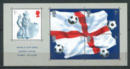 210 GRANDE BRETAGNE 2002 - Yvert BF 17 - Drapeau Ballon Football - Neuf ** (MNH) Sans Trace De Charniere - Unused Stamps