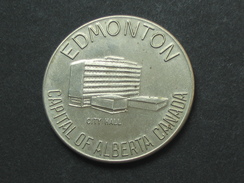 Jeton CANADA - Edmonton City Hall - Canada's Fourth Largest City -   **** EN ACHAT IMMEDIAT **** - Professionals / Firms