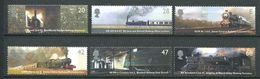 210 GRANDE BRETAGNE 2004 - Yvert 2512/17 - Train Locomotive Vapeur - Neuf ** (MNH) Sans Trace De Charniere - Ongebruikt