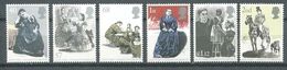 210 GRANDE BRETAGNE 2005 - Yvert 2622/27 - Litterature Costumes - Neuf ** (MNH) Sans Trace De Charniere - Ungebraucht