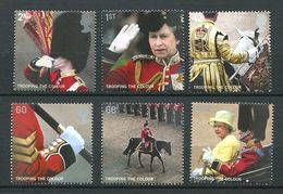 210 GRANDE BRETAGNE 2005 - Yvert 2654/59 - Ceremonie Trompette Cheval Elizabeth  - Neuf ** (MNH) Sans Trace De Charniere - Ongebruikt