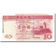 Billet, Macau, 10 Patacas, 2003, 2003-12-08, KM:102, NEUF - Macao