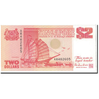 Billet, Singapour, 2 Dollars, 1990, Undated, KM:27, NEUF - Singapur