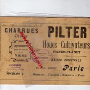 75- PARIS- CATALOGUE CHARRUES OLIVER-PILTER-PLANET-HOUES -VIGNE-AUGENDRE REPRESENTANT CHATEAUMEILLANT-1903 TRACTEUR - Agriculture