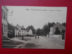 Roclenge :La Place De L'Union-Animée (R91) - Bassenge