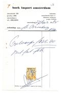 Netherlands Fiscals Revenues Stempelmarke On Document - Steuermarken