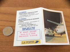 Calendrier 1995 "LA POSTE / CHRONOPOST Fourgon, Avion" - Small : 1991-00