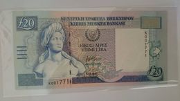 Cyprus 1997 20 Pounds UNC - Cyprus