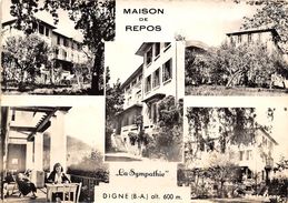 04-LESCAR - MULTIVUES- " LA SYMPATHIE- MAISON DE REPOS - Digne