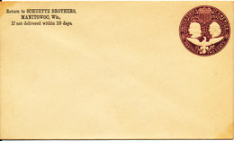 USA Postal Stationery Cover In Mint Condition Christopher Columbus 1492 - 1892 2 Cents - ...-1900