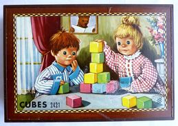 Puzzle BOITE JEU DE CUBES GARNIER - MFR BONNE NUIT LES PETITS Boîte Plastique 2421 ORTF - Puzzels