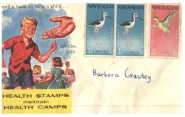 (218) New Zealand Cover Posted To Australia - Birds - Covers & Documents