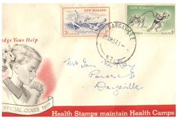 (218) New Zealand Cover Posted To Australia - 1957 - Brieven En Documenten