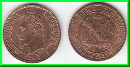 TOP QUALITE **** 2 CENTIMES 1862 K BORDEAUX - NAPOLEON III **** EN ACHAT IMMEDIAT !!! - 2 Centimes