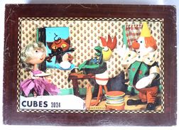 Puzzle BOITE DE 24 JEU DE CUBES GARNIER KIRI LE CLOWN 2024 ORTF - Puzzles