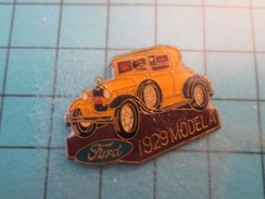 Pin910a Pin´s Pins : BEAU ET RARE :  FORD 1929 MODEL A    , Marquage Au Dos : - --- - - Ford