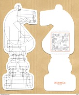 Carte Promo Perfume Card ECHEC AU ROI * HERMES * R/V - Modernes (à Partir De 1961)