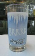 AC - COCA COLA BRRRR GLASS FROM TURKEY - Mugs & Glasses