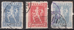 Grecia 1919 Sc. 226 Mitologia Hermes Carrying Infant Arcas Saduceo Greece  Hellas Viaggiato Used - Mythology