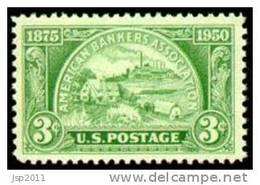 USA 1950 Scott 987, Bankers Issue, MNH (**) - Unused Stamps