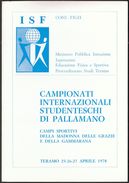 Italy Teramo 1978 / International Handball Student Championships / ISF - Balonmano