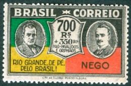 BRAZIL # 351 - REVOLUTION OF OCTOBER 1930  -  700 Rs + 350 Réis  -  MINT - Ungebraucht