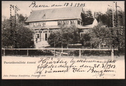 DD1980  SWEDEN RATTVIK   TURISTHOTELLETS ANNEX RATTVIK POSTCARD - Sweden