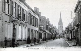 59 - NORD - HONDSHOOTE - La Rue De L'Ouest - Très Bon état - 2 Scans - Hondshoote