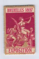 Exposition 1897 Bruxelles ** MNH - Erinnophilie [E]