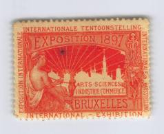 Exposition 1897 Bruxelles ** MNH - Erinnophilie [E]