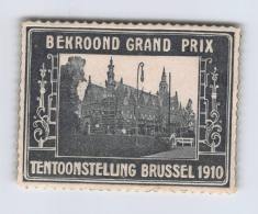 Bekroond Grand Prix Tentoonstelling Brussel 1910 ** MNH - Erinnofilia [E]