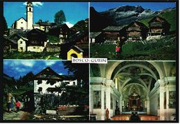 Bosco-Gurin  -  Walserdorf Im Tessin  -  Mehrbild-Ansichtskarte Ca.1975    (7536) - Bosco/Gurin
