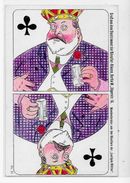CPA Jeu De Cartes Carte à Jouer Angleterre Edouard VII Satirique Caricature Non Circulé - Cartes à Jouer