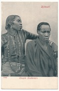 CPA - DJIBOUTI - Couple Soudanais - Dschibuti