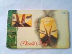 Singapore Phonecard 113SIGF Shield Bug $20 - Sonstige & Ohne Zuordnung