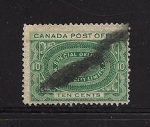 CANADA 1898/20 EXPRES  YVERT N°E1 OBLITERE - Special Delivery