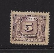 CANADA 1906 TAXE  YVERT N°T3 OBLITERE - Segnatasse