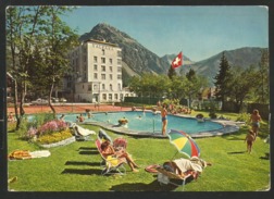 AROSA GR Swimming Pool Schwimmbad Hotel VALSANA 1964 - Vals