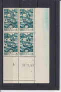 MAROC   Lot De 8   " COINS DATES "  Oct Et Nov 1947    Neuf Sans Charniere De 50c A 6F - Unused Stamps