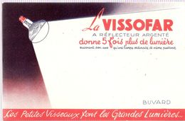 Buvard Publicité Ampoule La Vissofar - Electricité & Gaz